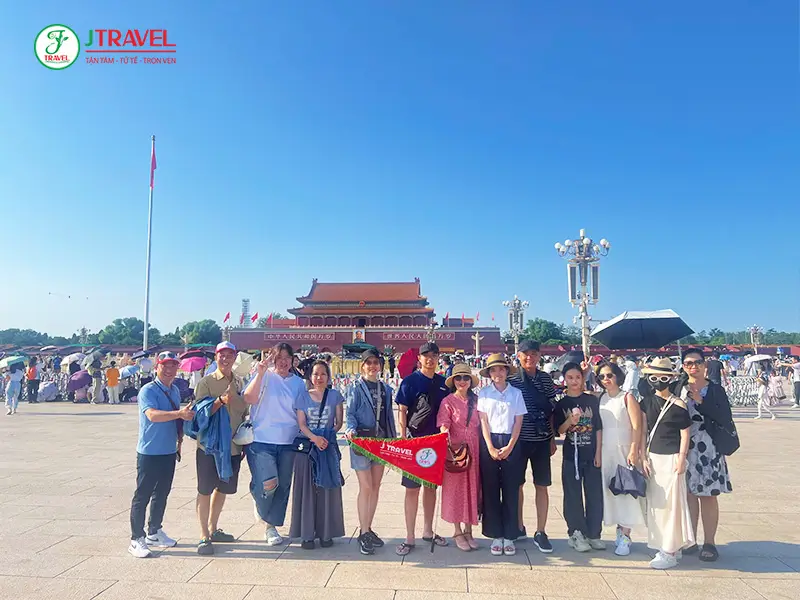Quảng Trường Thiên An Môn - Tour Trung Quốc J Travel