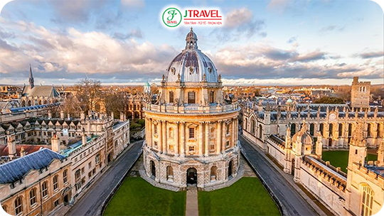 Radcliffe Camera – Biểu Tượng Kiến Trúc Tròn Trịa Của Oxford