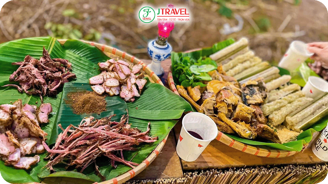 Ẩm thực là một phần không thể thiếu khi khám phá Măng Đen