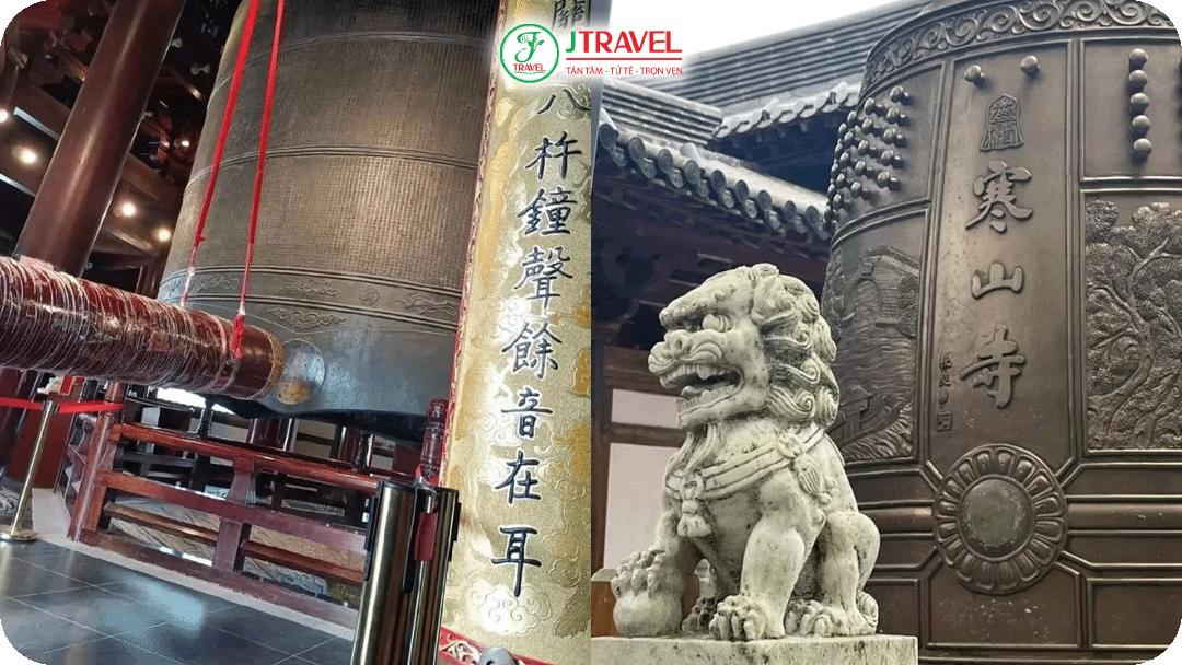 Lắng nghe tiếng chuông chùa Hàn Sơn Tự là điều không thể bỏ lỡ