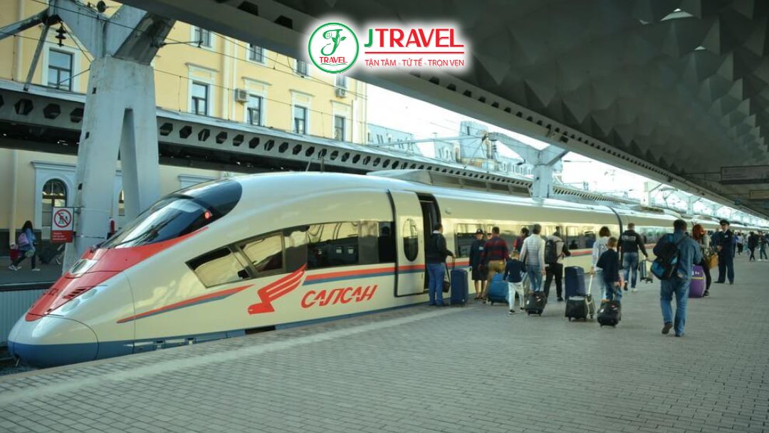 Hướng dẫn quy trình đi tàu Sapsan từ A-Z