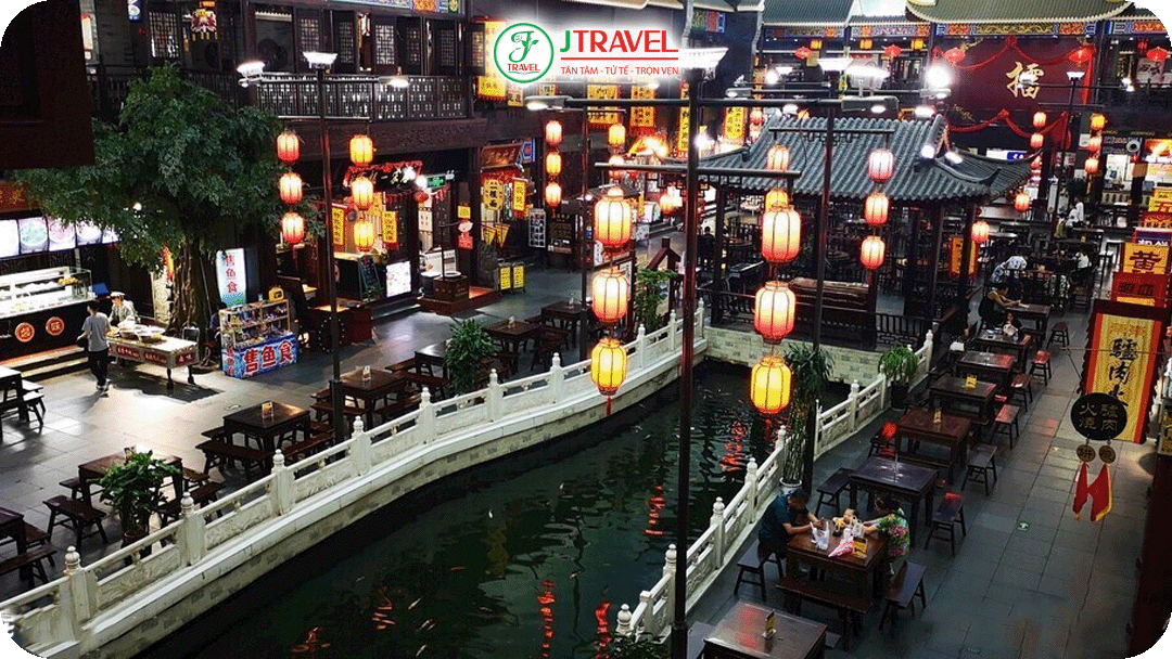 Tiểu Tống Thành – khu văn hóa và ẩm thực mô phỏng kiến trúc cổ