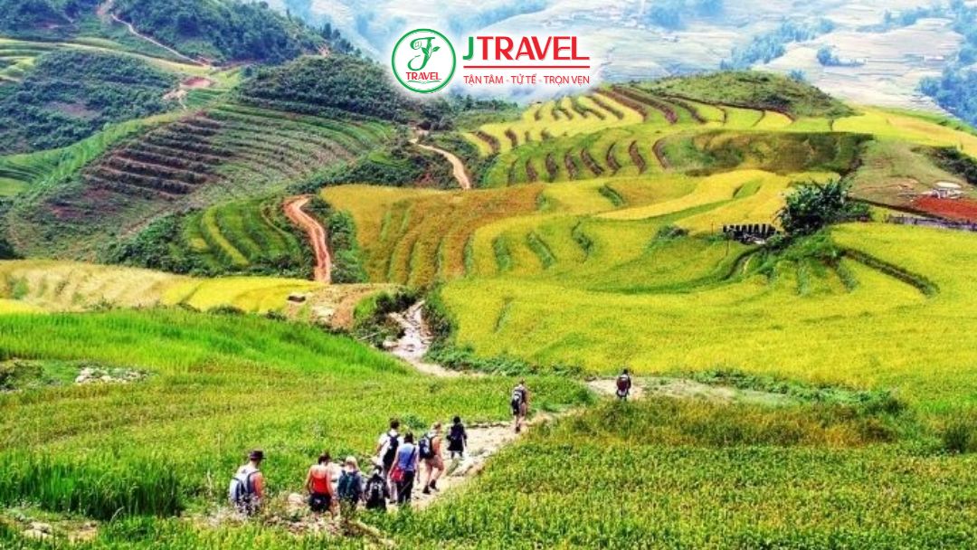 Lao Chải Tả Van với ruộng bậc thang đẹp ở thung lũng Mường Hoa