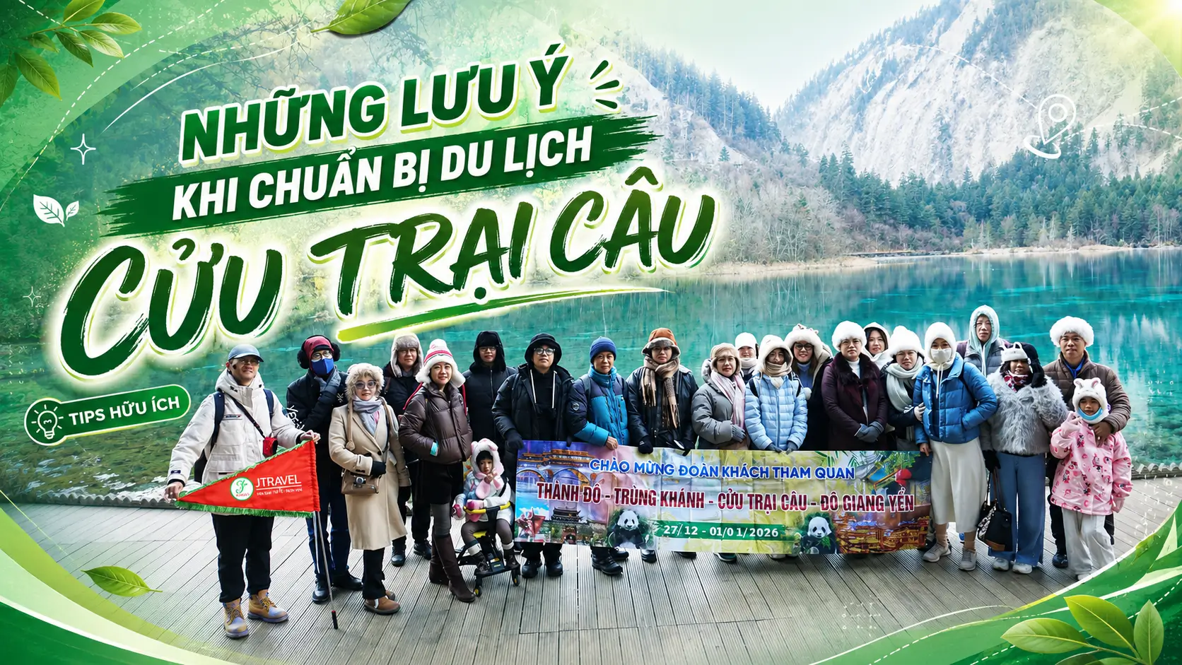 những lưu ý khi du lịch Cửu Trại Câu mà J Travel gợi ý để bạn có chuyến đi nhẹ nhàng