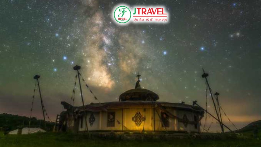 Ngắm trời sao cực đẹp ở thảo nguyên