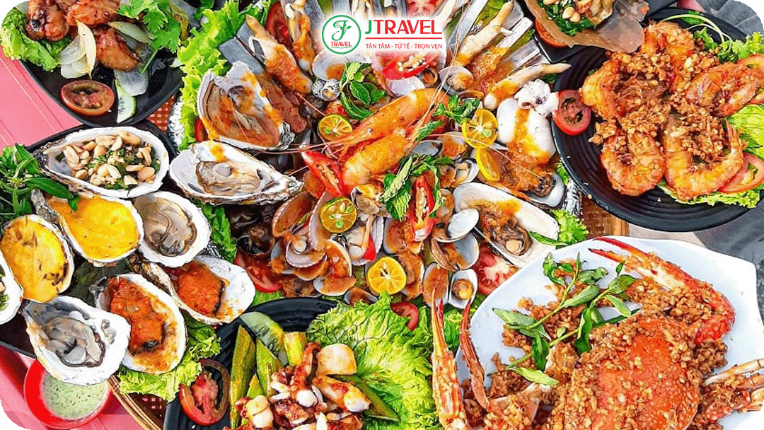 Đà Nẵng có lợi thế gần biển nên hải sản ở đây rất tươi và đa dạng