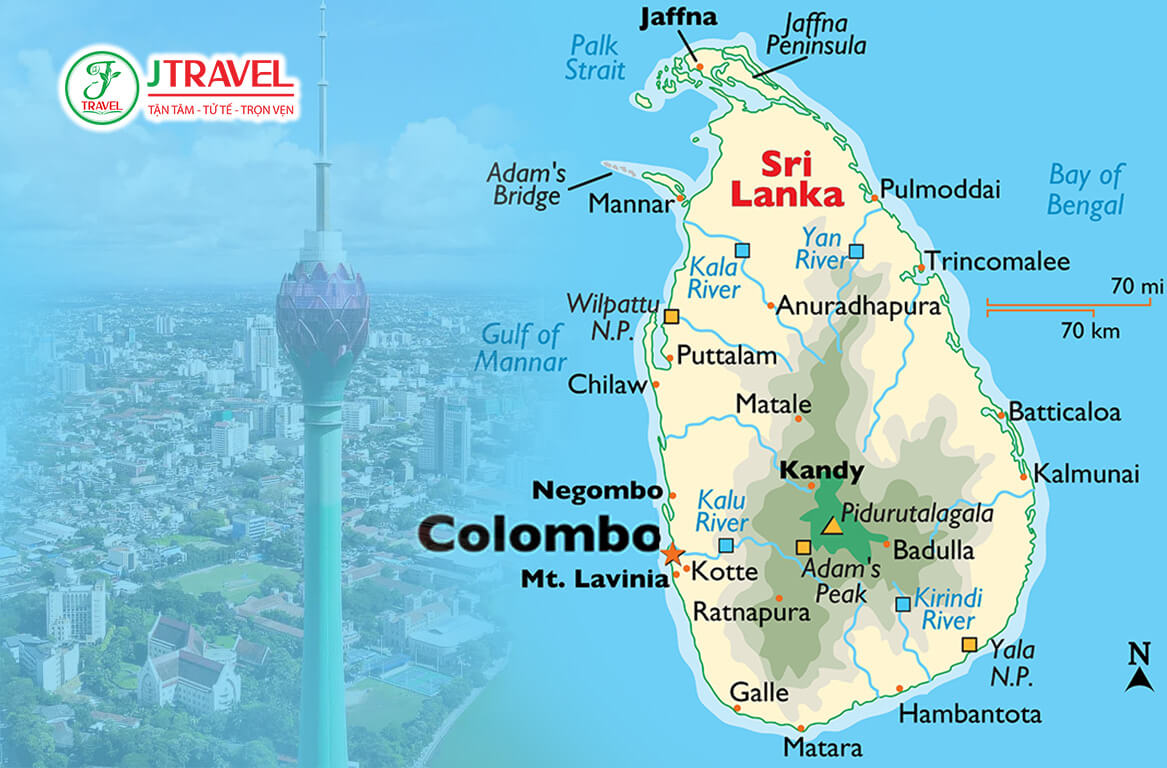 Colombo là trung tâm thương mại quan trọng của Sri Lanka