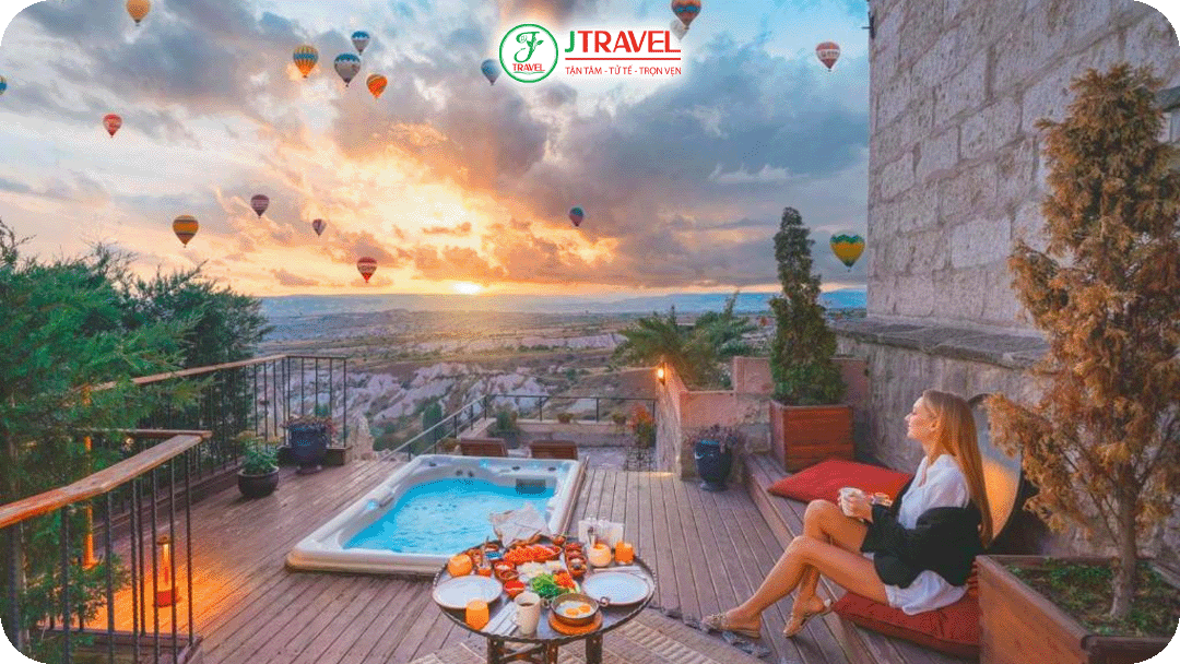 Taşkonaklar - Jacuzzi riêng tư, ngắm trời Cappadocia