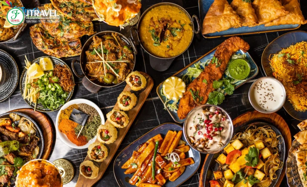 Món ăn Pakistan cay vừa phải, ít dầu mỡ và ít ngọt