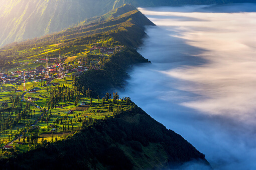 làng Cemoro Lawang (ảnh internet)