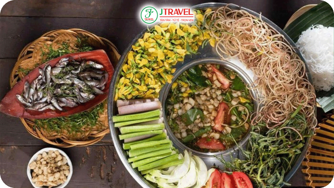 Ẩm thực là không thể thiếu trong hành trình du lịch miền Tây