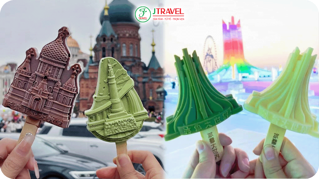 Thưởng thức kem Madier thơm mùi sữa, mềm, ngọt thanh giữa mùa đông