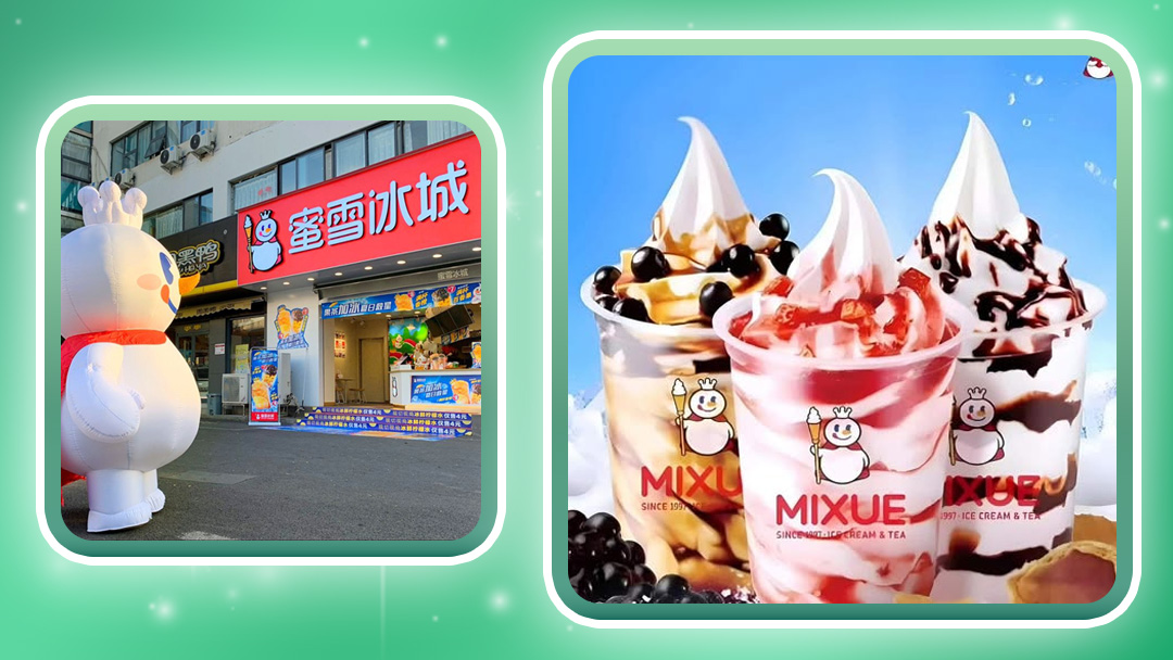 Mixue Bingcheng (蜜雪冰城) - Thương hiệu trà sữa giá rẻ và nổi tiếng (ảnh internet)