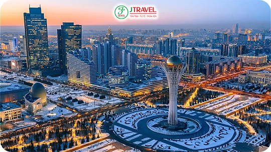 Thành Phố Almaty – Viên Ngọc Xanh Giữa Núi Đồi