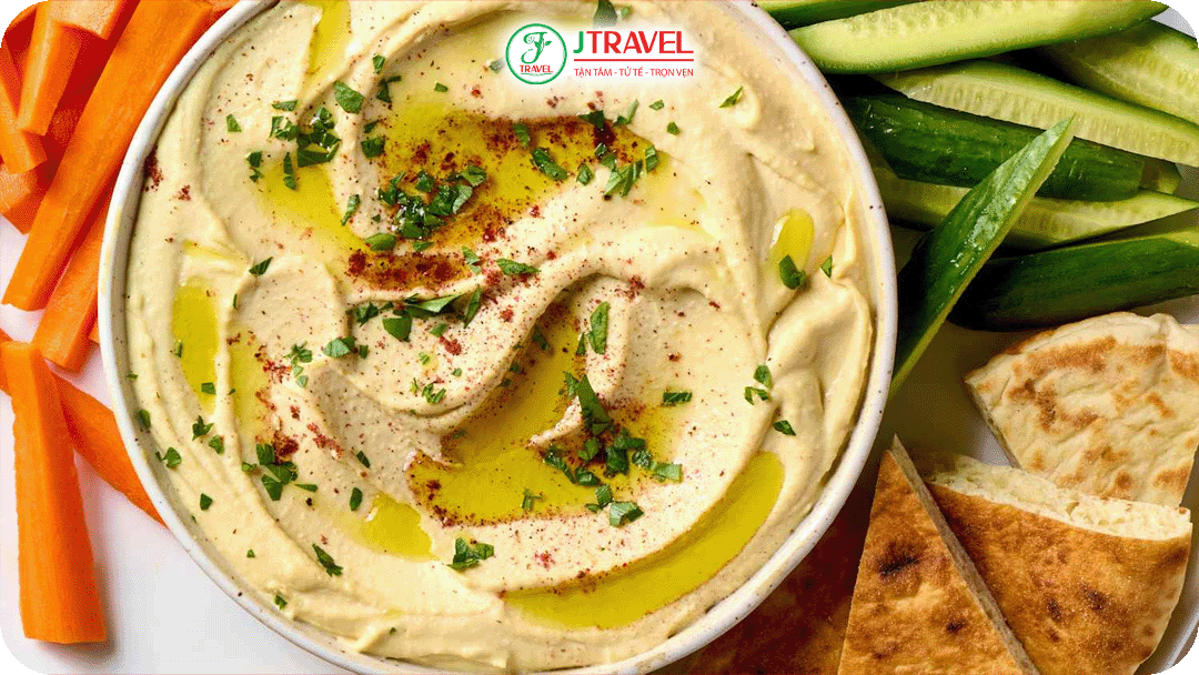 Hummus – Món đậu gà đặc trưng Trung Đông