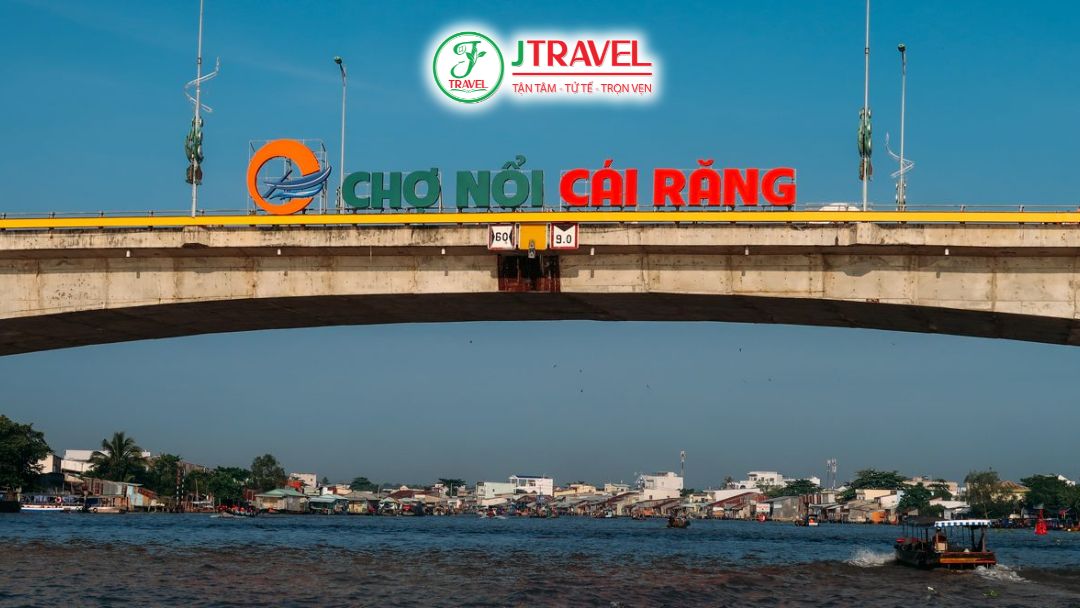 Chợ Nổi Cái Răng – Cần Thơ Nguồn: Sưu tầm