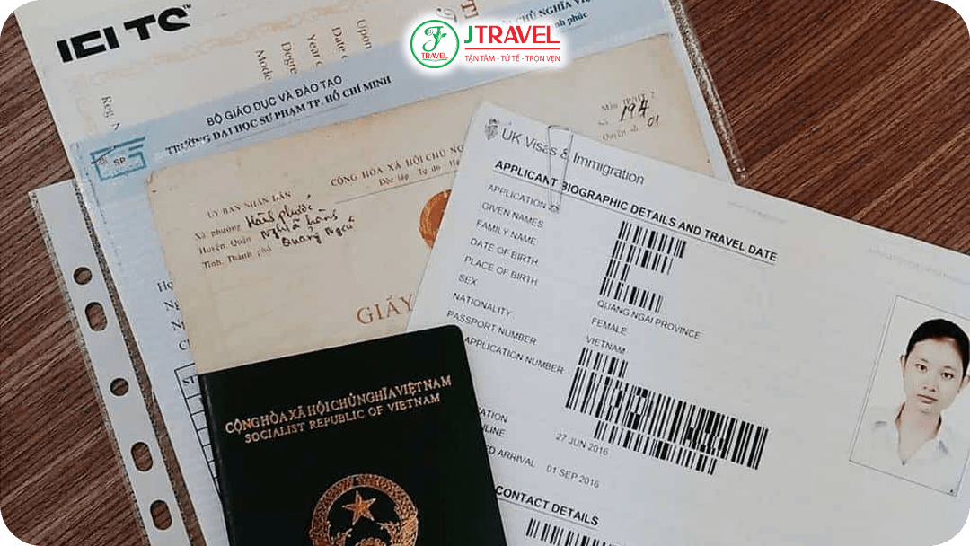 Giấy tờ tùy thân để xin visa Nhật