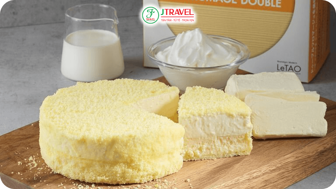 Double Fromage – Cheesecake tan chảy của LeTAO