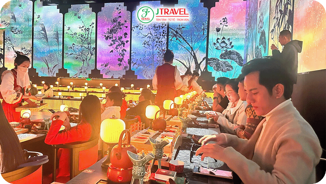 Thưởng thức ẩm thực Vân Nam tiệc cung yến