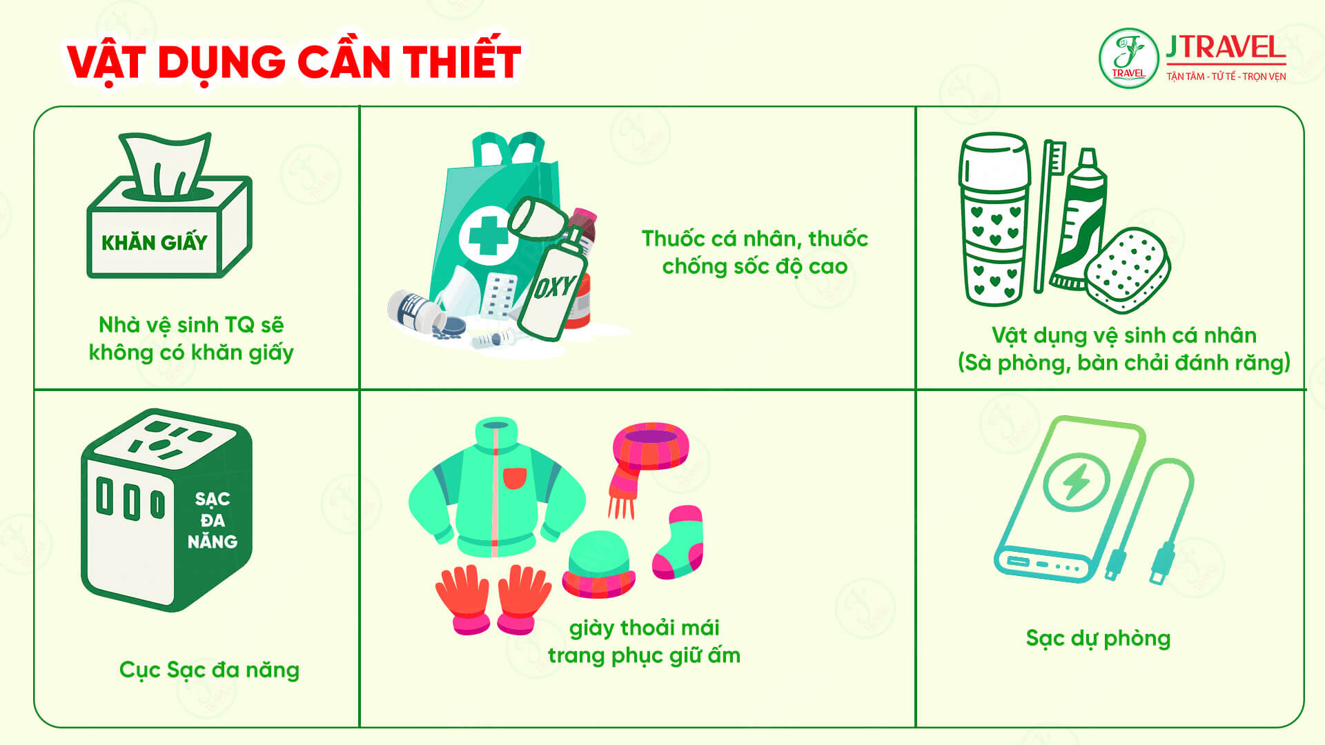 Những vật dụng cần thiết khi trekking Đạo Thành - Á Đinh