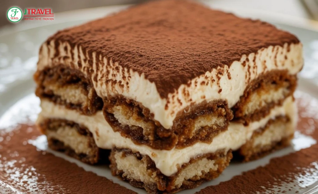 Tiramisu bánh ngọt Ý với Mascarpone mềm mượt