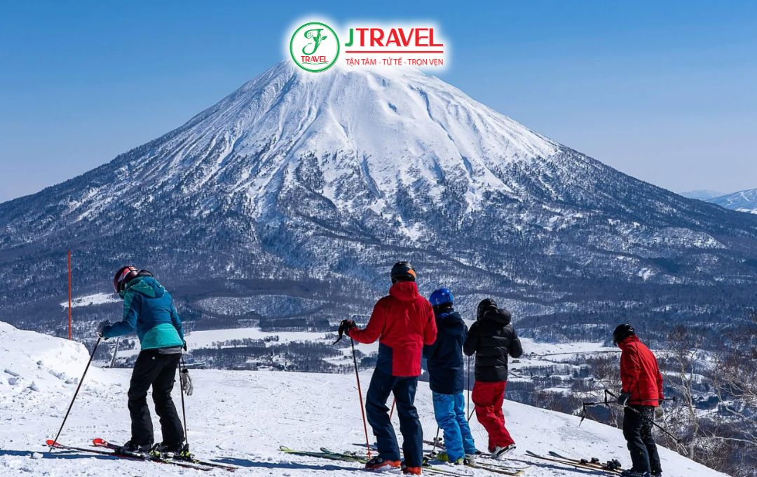 Ngắm tuyết tại Hokkaido