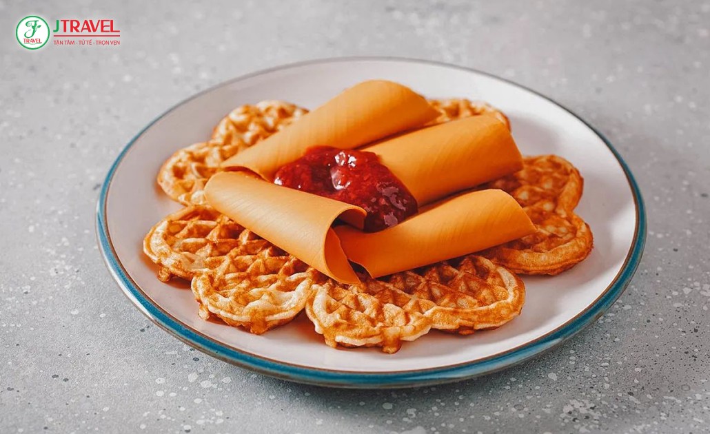 Bánh quế Đan Mạch giòn vàng