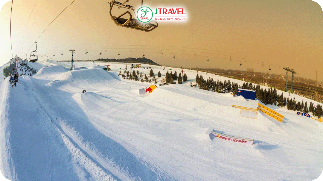 Khu trượt tuyết Nanshan – điểm đến lý tưởng cho người mới bắt đầu