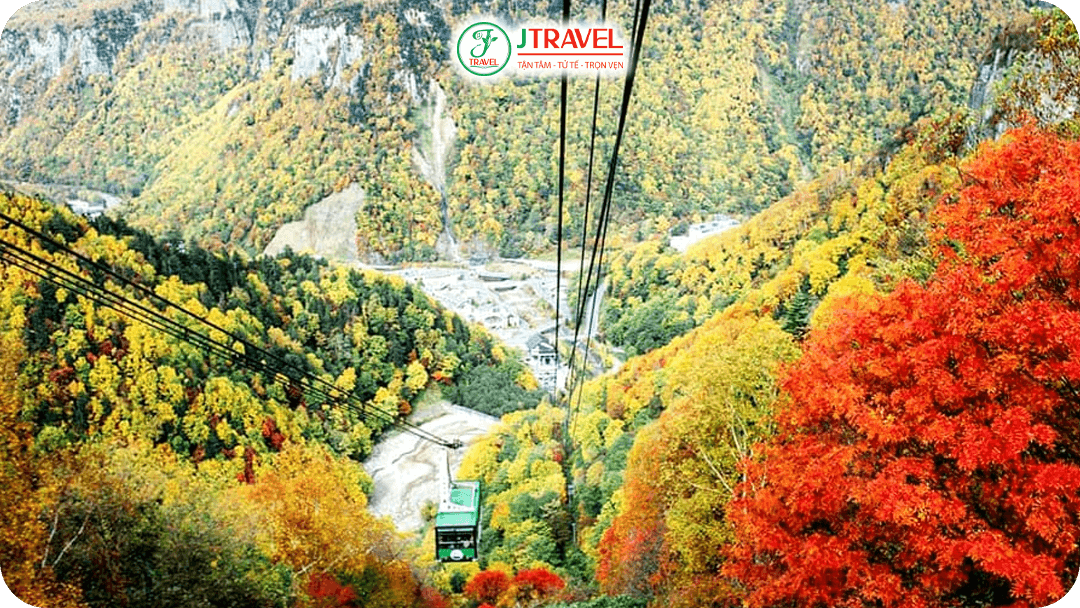 Thung lũng Sounkyo – Địa điểm ngắm mùa lá đỏ đẹp nhất tại Hokkaido