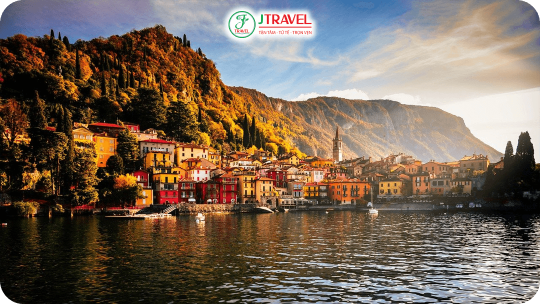 Lake Como - Sắc thu bên mặt hồ yên bình