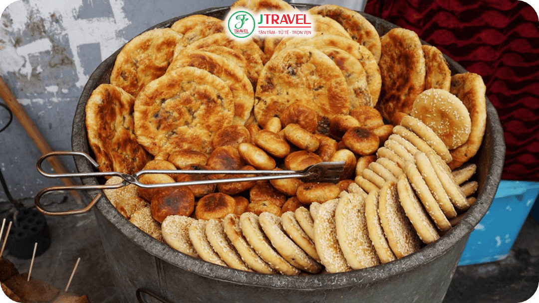Bánh ngô nướng kiểu Tạng