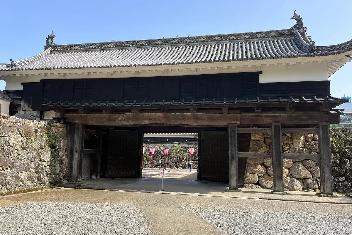 Cổng thành Kochi trên đảo Shikoku