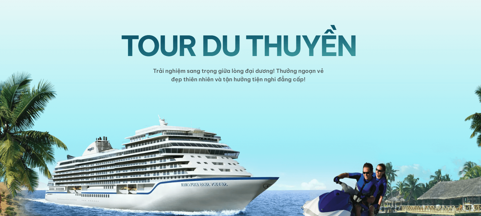 Tour du thuyền 2025 xu hướng tận hưởng cuộc sống mới