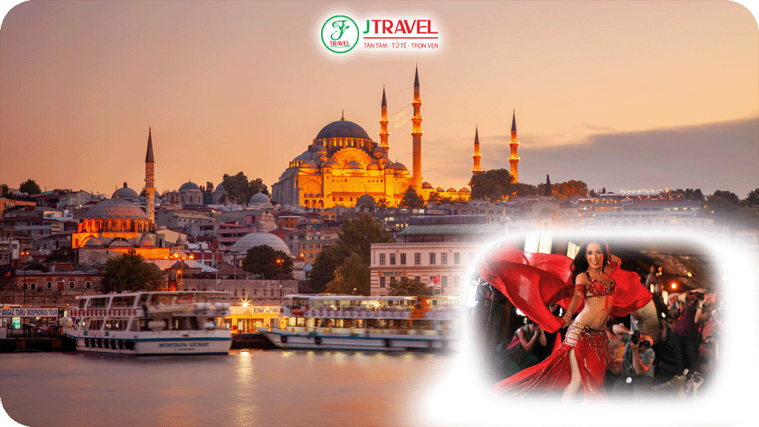 Xem múa bụng tại các thành phố lớn như Istanbul