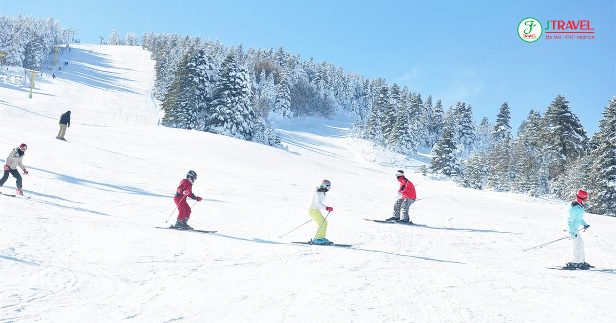 Nên đến Uludağ trượt tuyết tháng mấy 