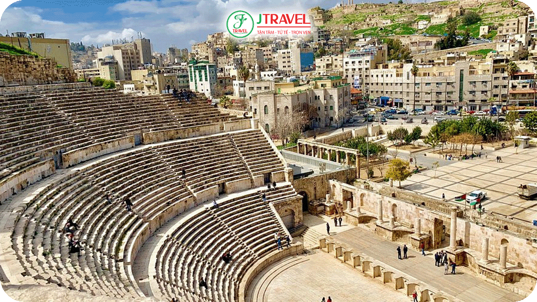 Amman – Trung tâm chính trị và văn hóa của Jordan