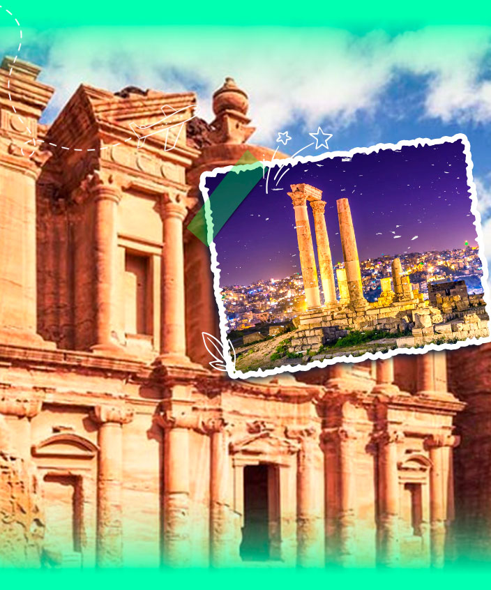 Tour Jordan - Ai Cập 10N9Đ: Aman - Madaba – Petra - Wadirum - Jerash - Cairo Ốc Đảo Bahariya – Sa Mạc Trắng 