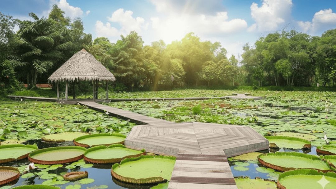 Khu Du Lịch Xẻo Quýt – Đồng Tháp Nguồn: Sưu tầm