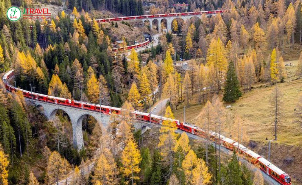 Tuyến đường sắt Albula và Bernina – di sản thế giới UNESCO tại Thụy Sĩ