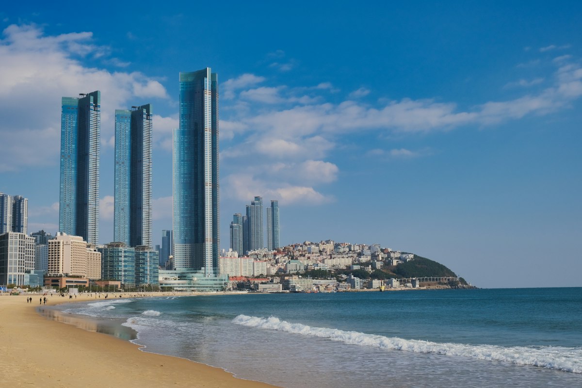Bờ biển Haeundae, Busan