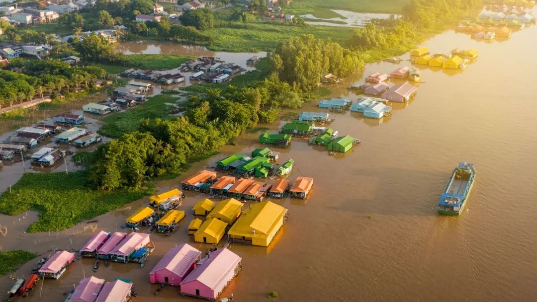 Làng Bè Châu Đốc – An Giang Nguồn: Sưu tầm