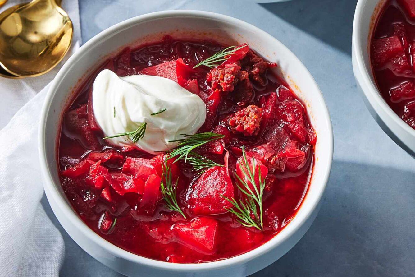 Súp củ cải đỏ (Borscht)