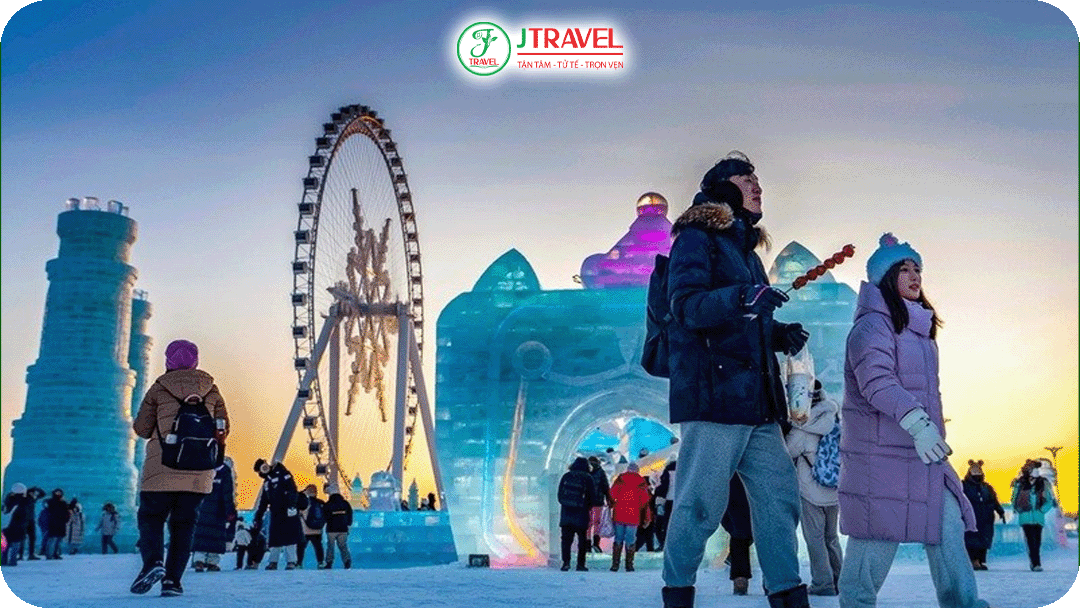 Lễ hội Băng Tuyết là lý do đầu tiên khiến du khách tìm đến Cáp Nhĩ Tân