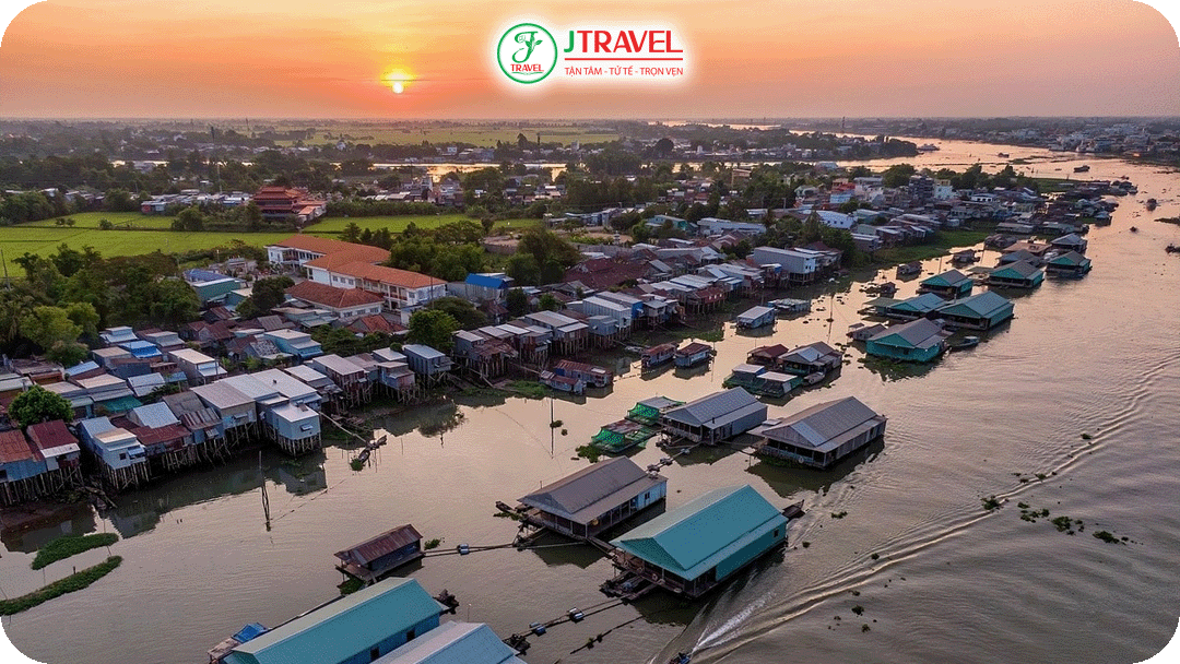 Miền Tây Nam Bộ là một trong những điểm đến nổi bật của du lịch miền Nam