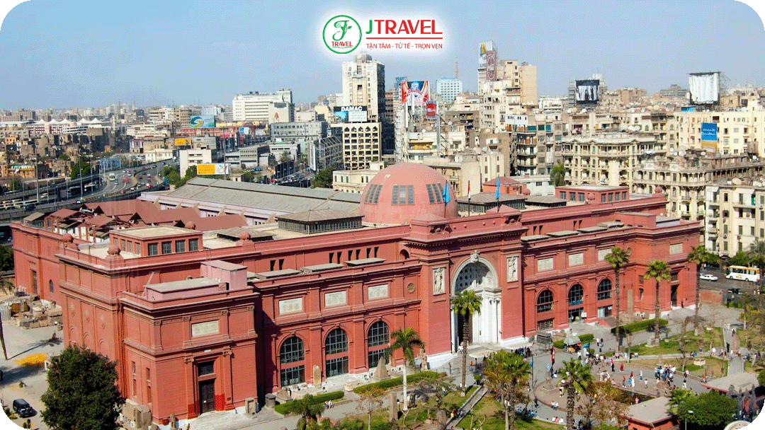 Bảo tàng Ai Cập tại Cairo là nơi lưu giữ hàng chục nghìn cổ vật quý giá