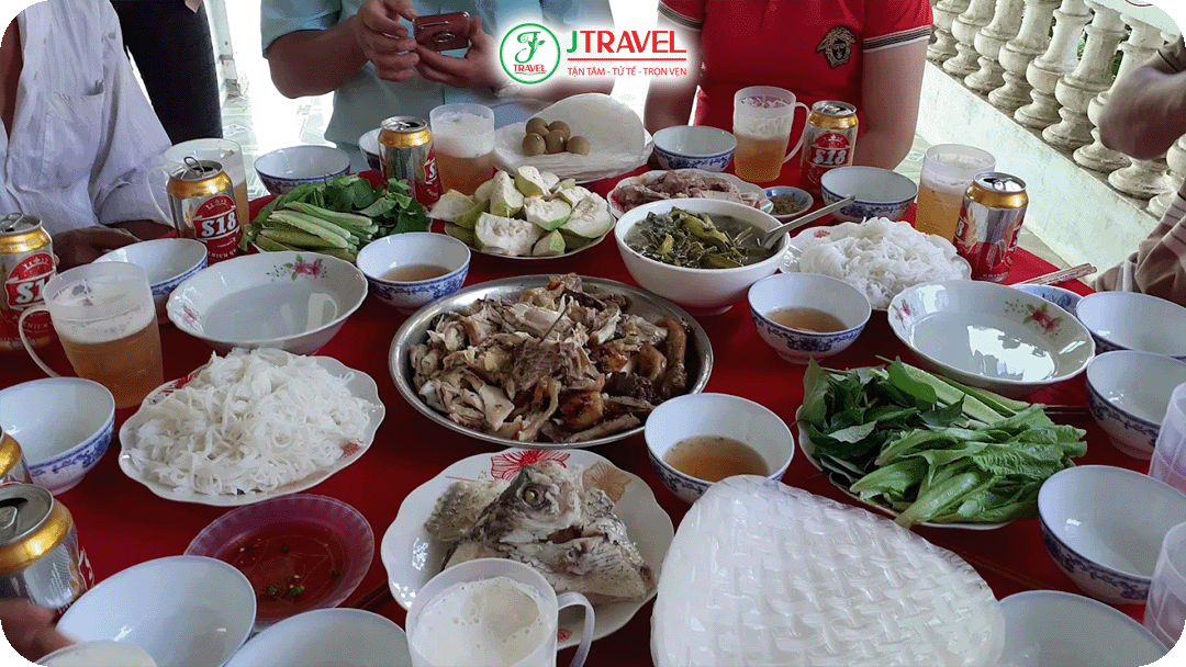 Các món ăn dân dã đậm chất miền Tây tại Cù Lao An Bình