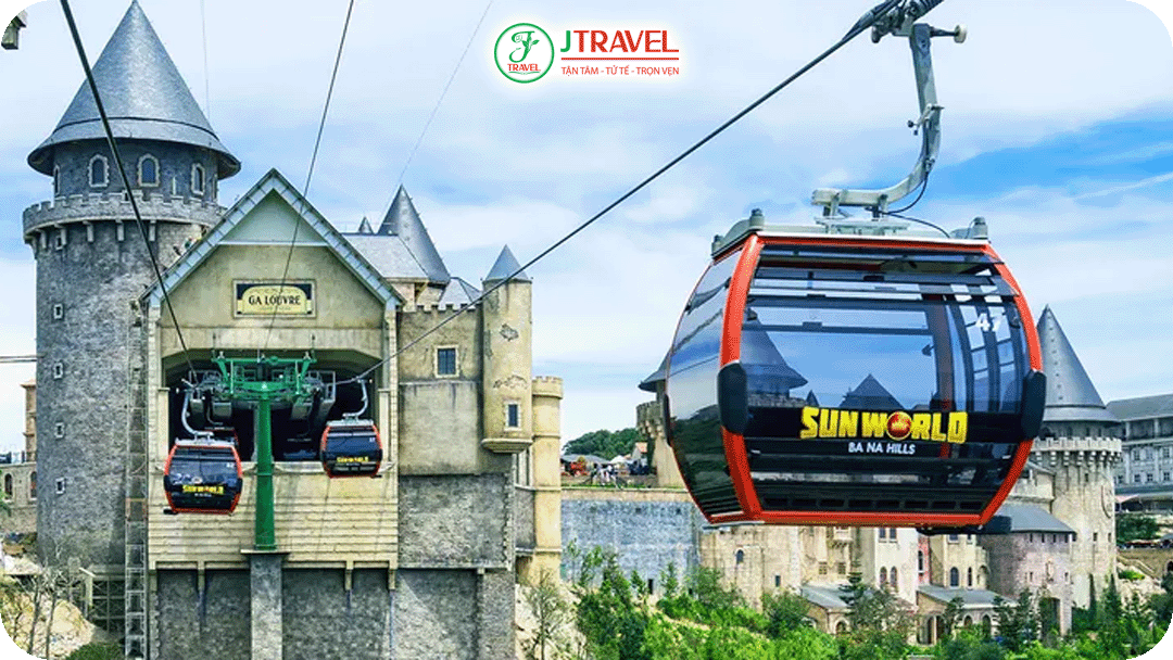 Cáp treo Ba Na Hills – Trải nghiệm đáng giá tại Đà Nẵng