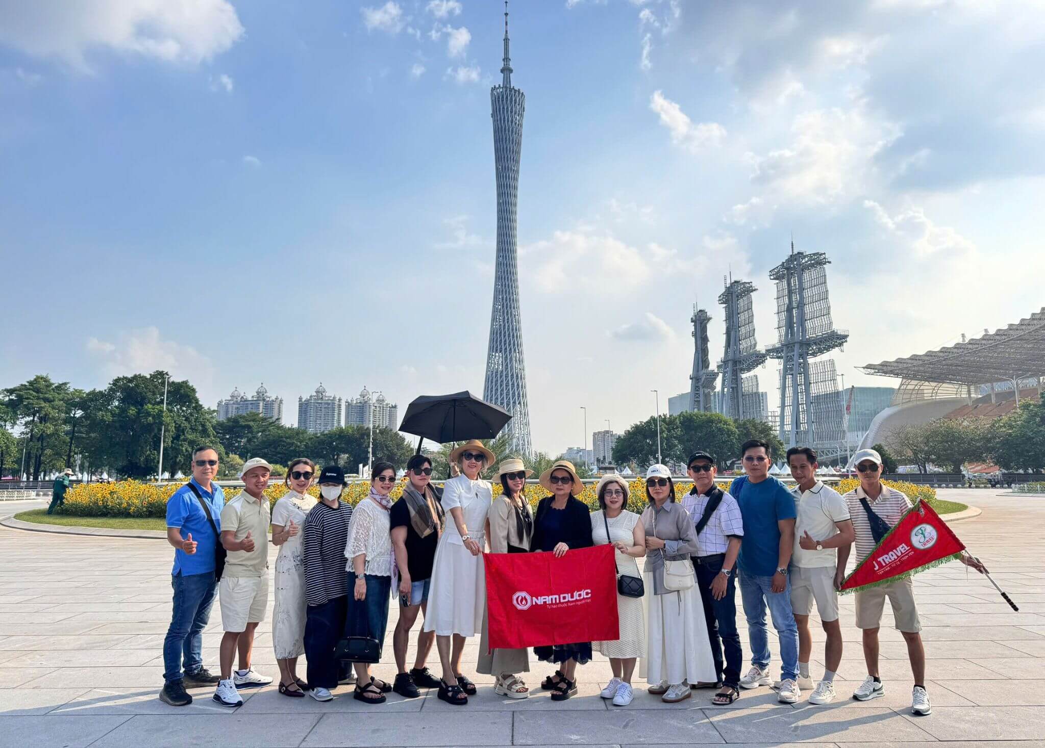 Tháp Quảng Châu - Điểm đến trong hành trình du lịch đoàn của Nam Dược