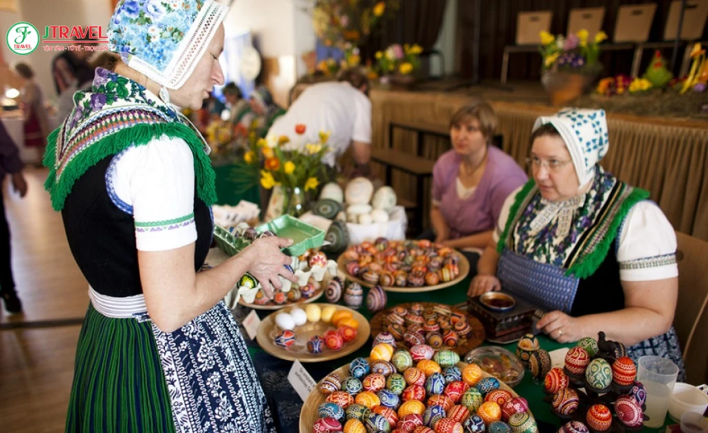 Không khí lễ Phục Sinh Đức