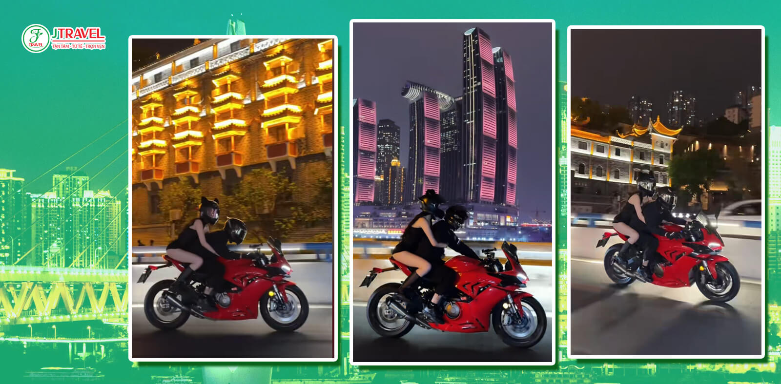  Trùng Khánh còn tạo nên một hiện tượng mạng xã hội mang tên “trend motor Trùng Khánh”.